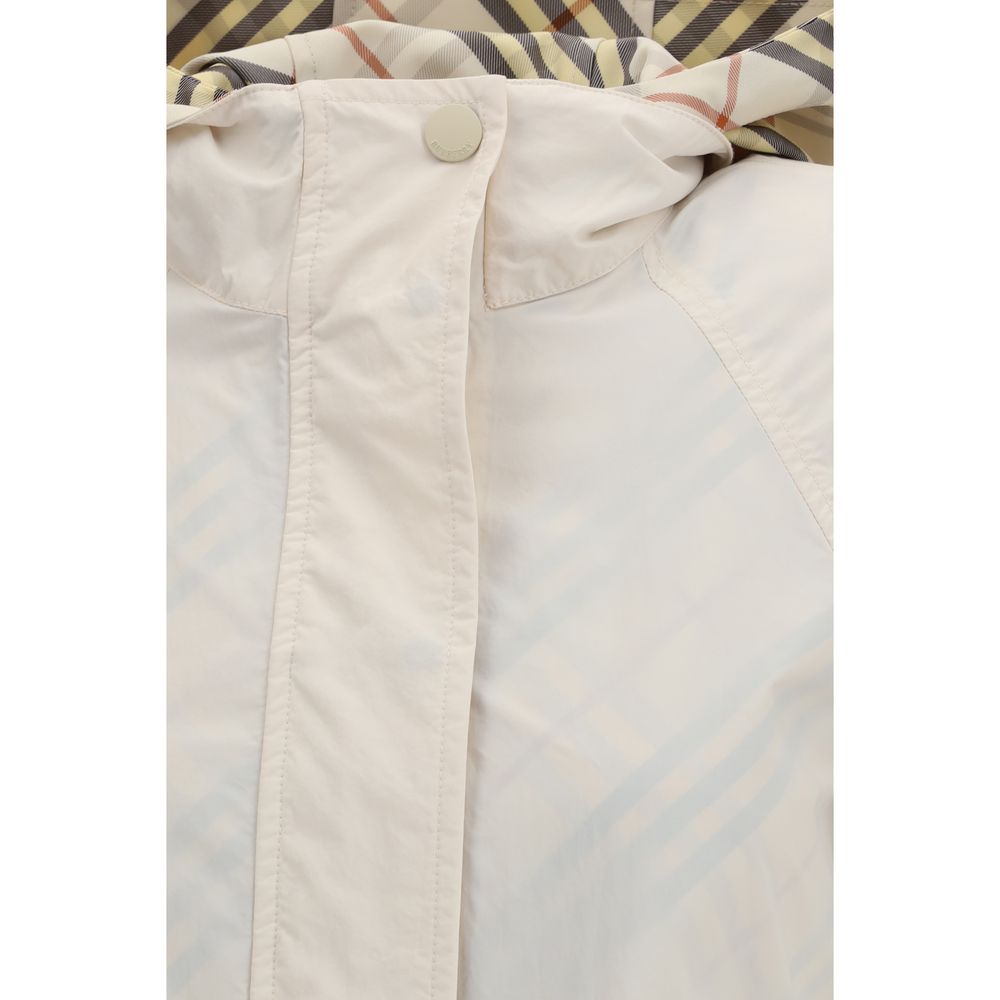Burberry Beige Polyester Shell Women's Jacket