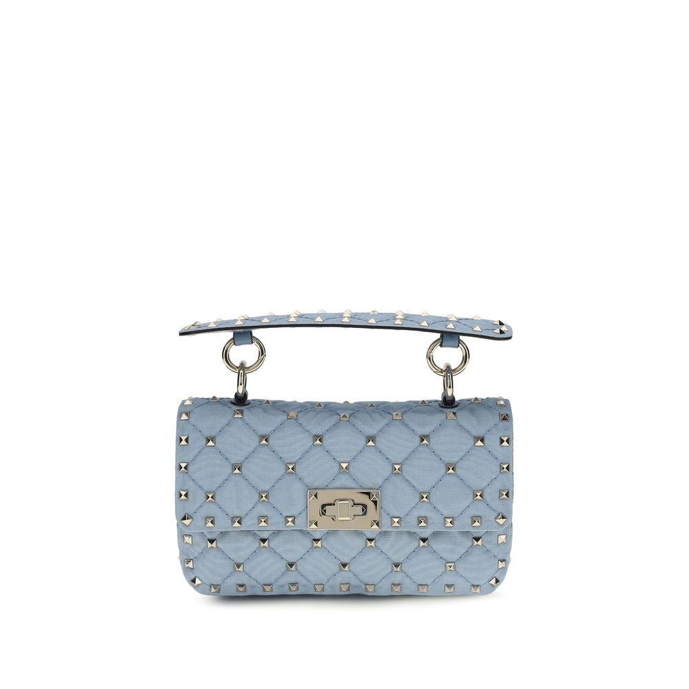 Valentino Garavani Blue Viscose Shoulder Women's Bag