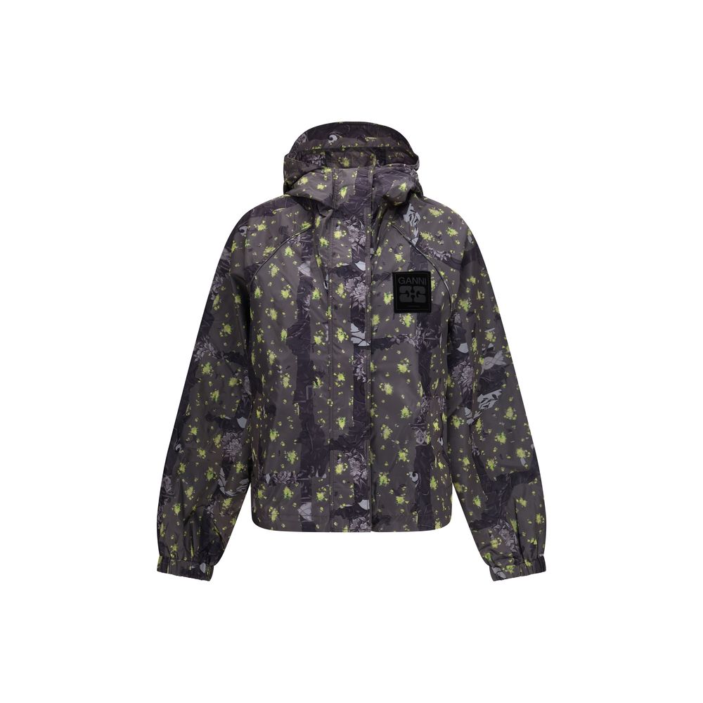 Ganni Multicolor Nylon Shell Women's Jacket