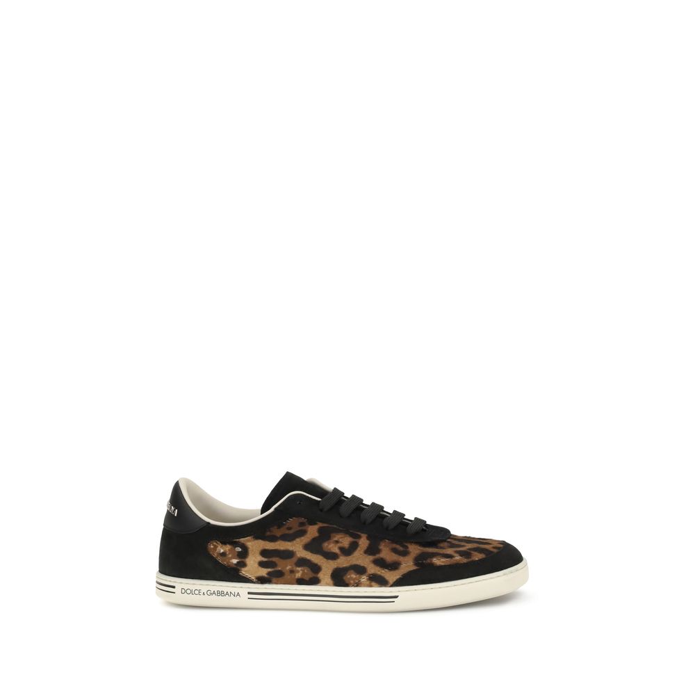 Dolce & Gabbana Multicolor Lamb Ovis Aries Aries Men's Sneakers