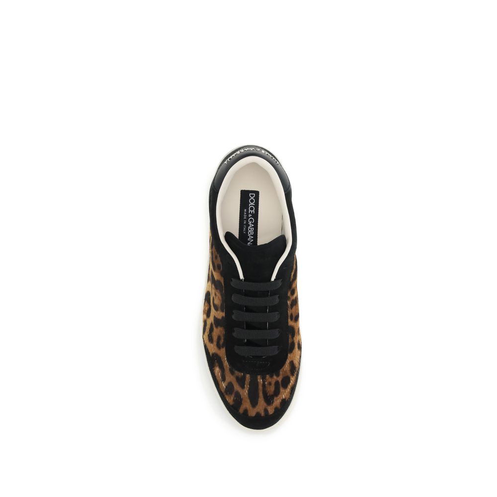 Dolce & Gabbana Multicolor Lamb Ovis Aries Aries Men's Sneakers