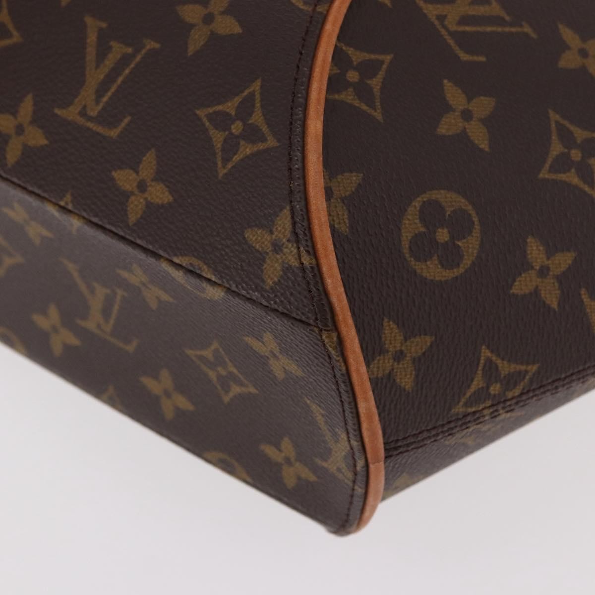 Louis Vuitton Ellipse Monogram Canvas Brown Canvas Handbag (Pre-Owned)