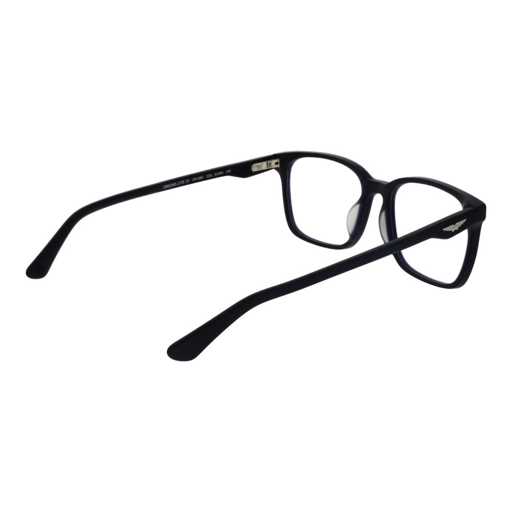Police Blue Cellulose Acetate Glasses Men's (Frames)