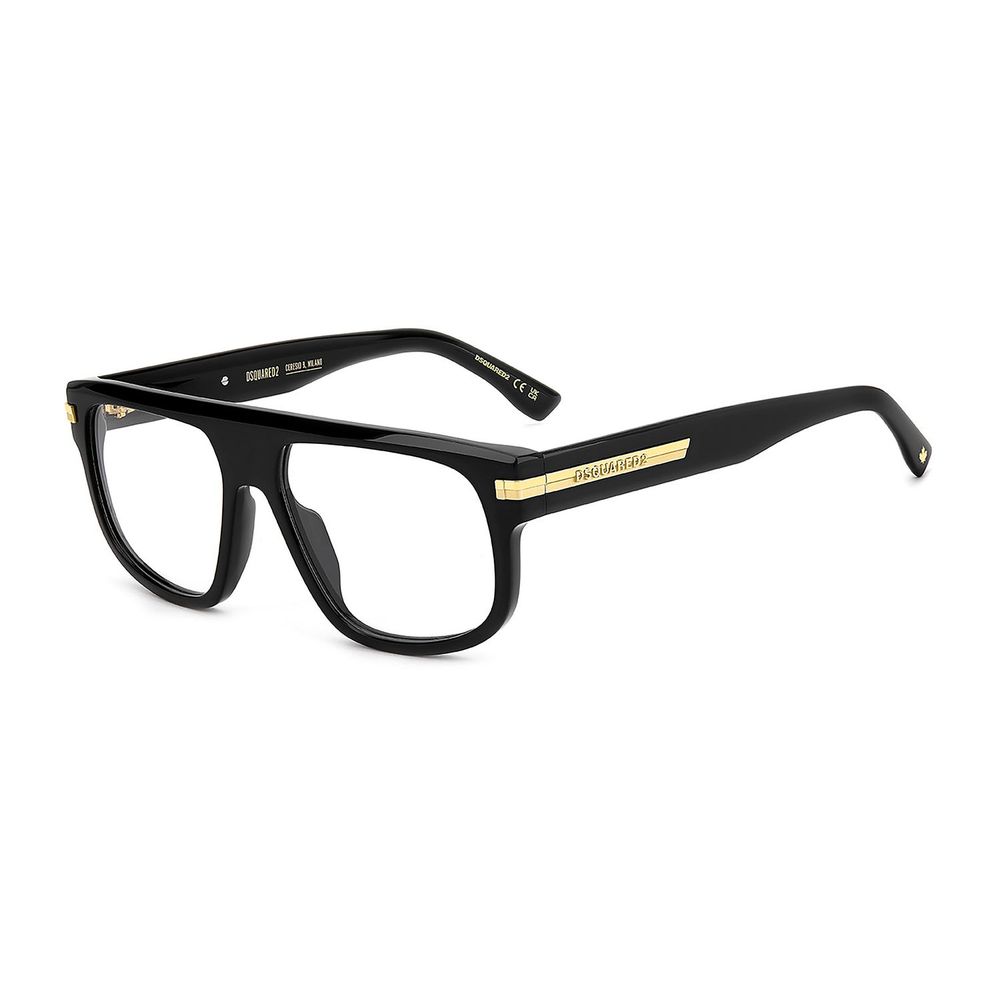 Dsquared² Black Acetate Glasses Men's (Frames)