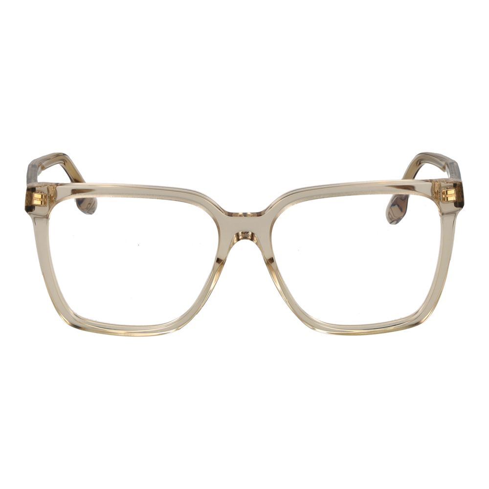 Victoria Beckham Beige Acetate Glasses Women's (Frames)