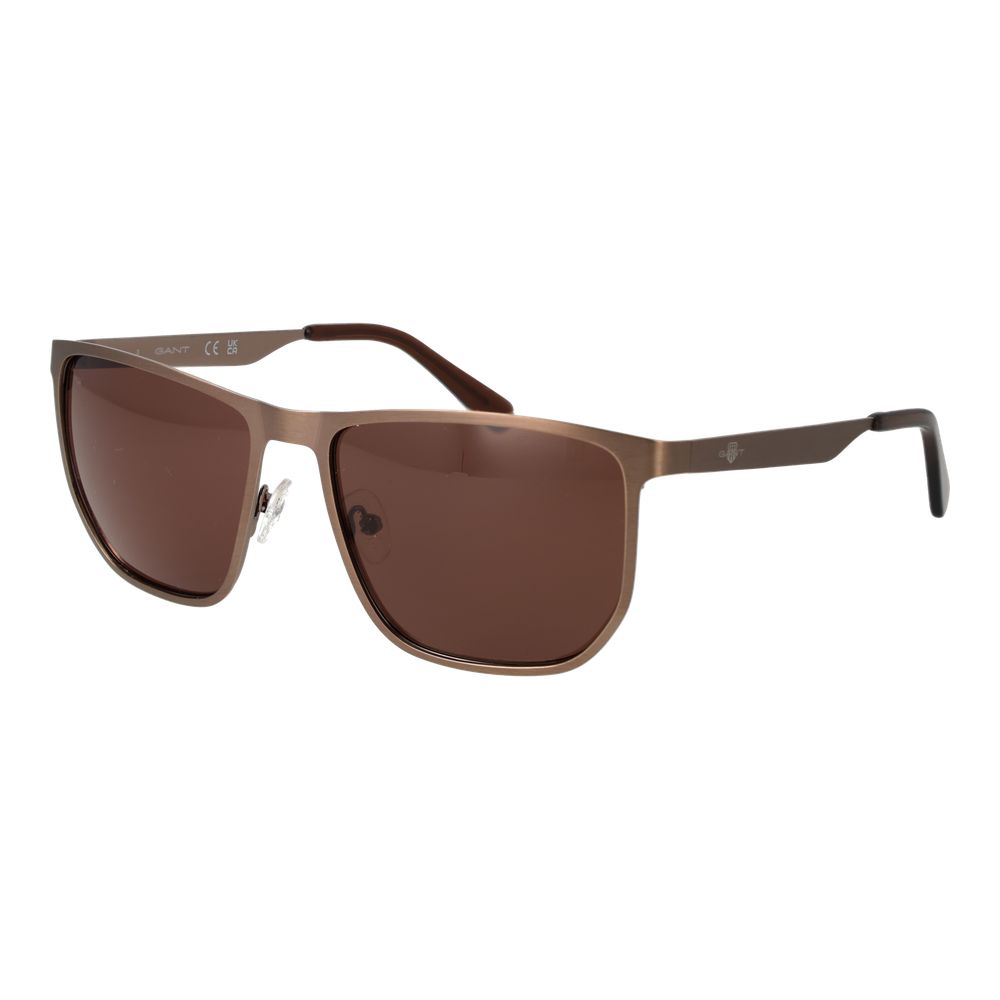 Gant Brown Metal Men's Sunglasses