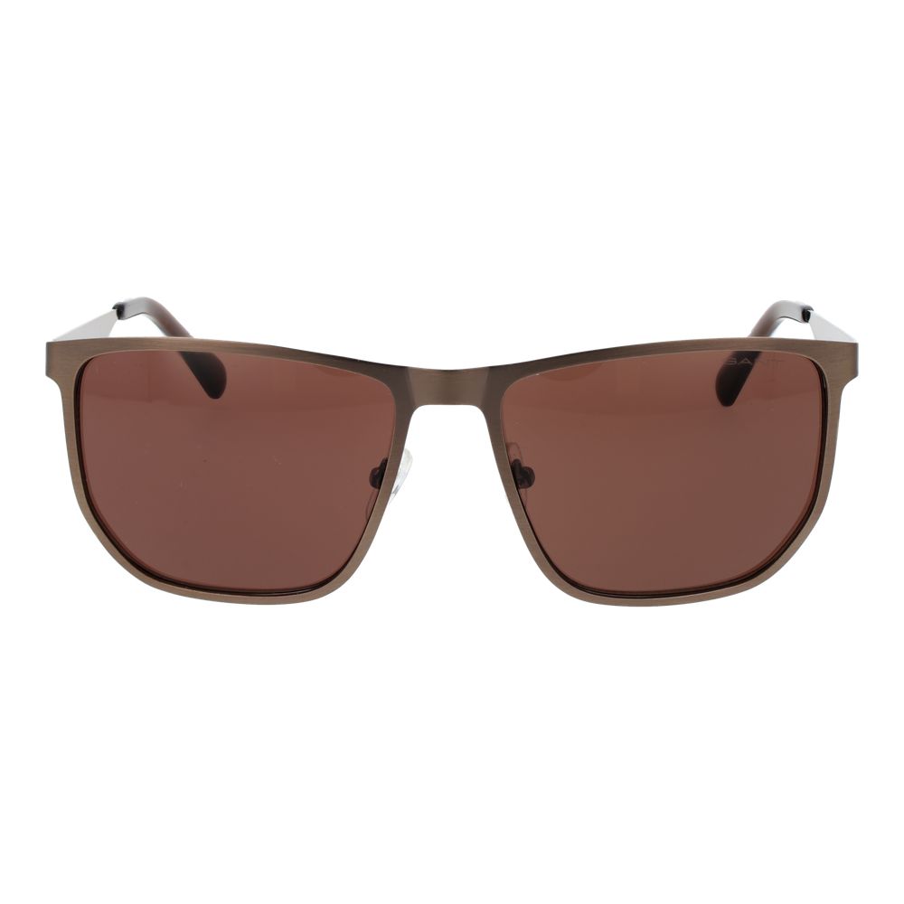 Gant Brown Metal Men's Sunglasses
