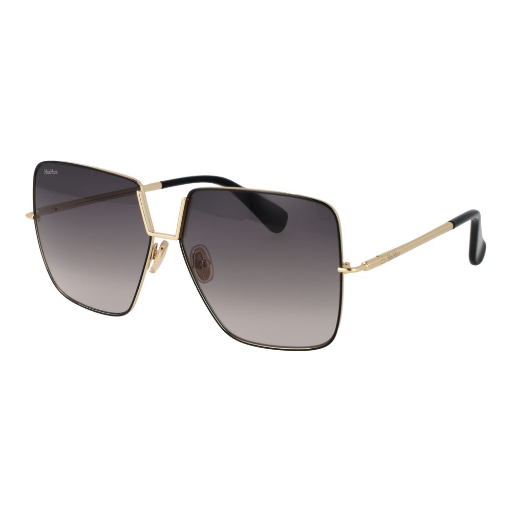 Max Mara Black Metal Women's Sunglasses