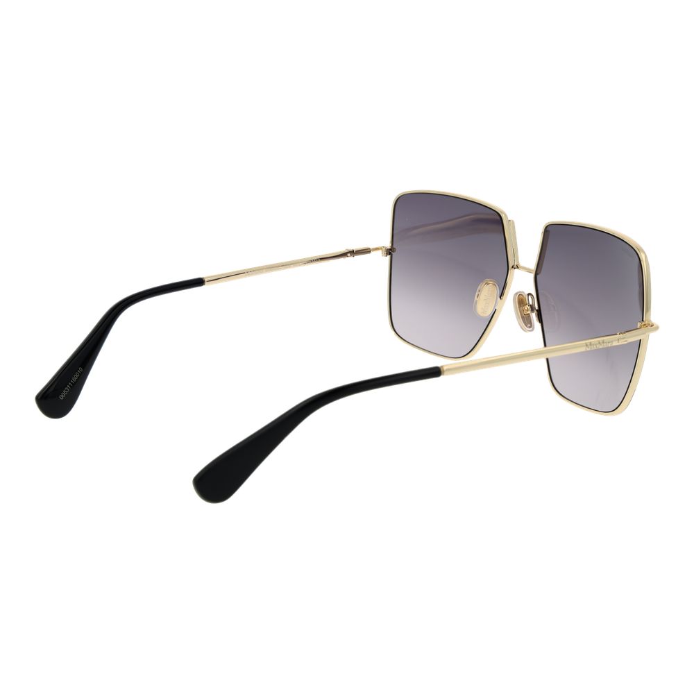 Max Mara Black Metal Women's Sunglasses