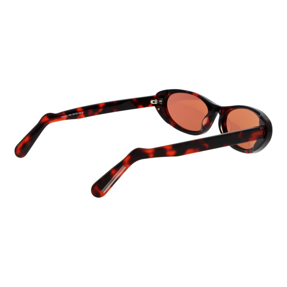 GCDS Black Plastic  Sunglasses