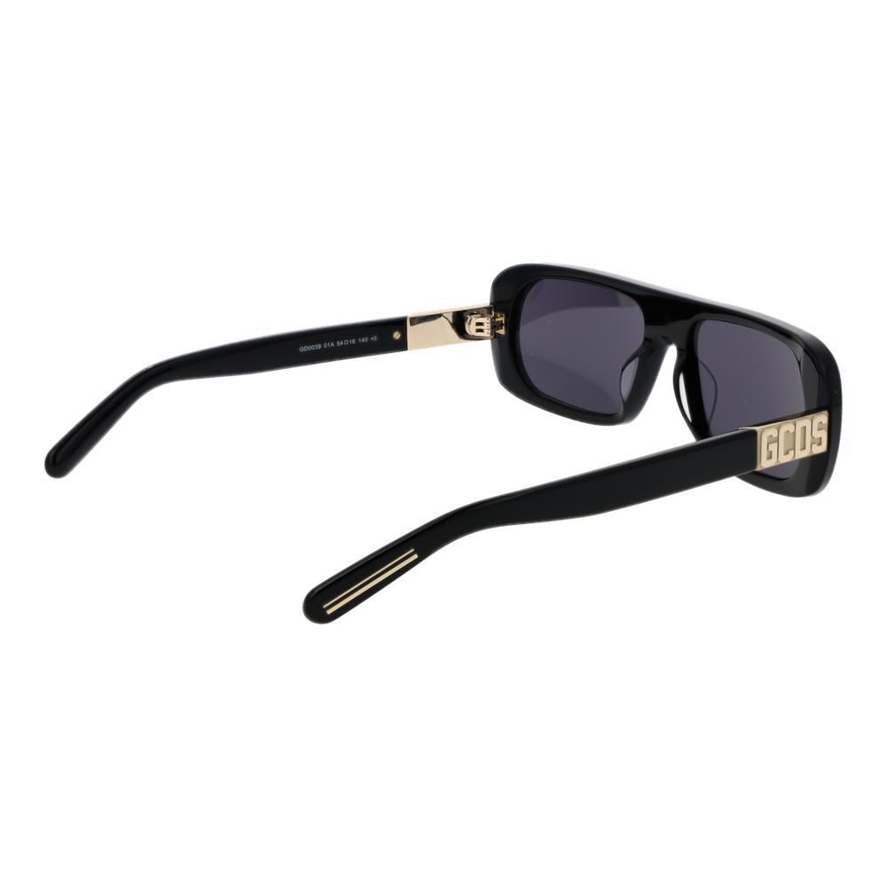 GCDS Black Plastic  Sunglasses