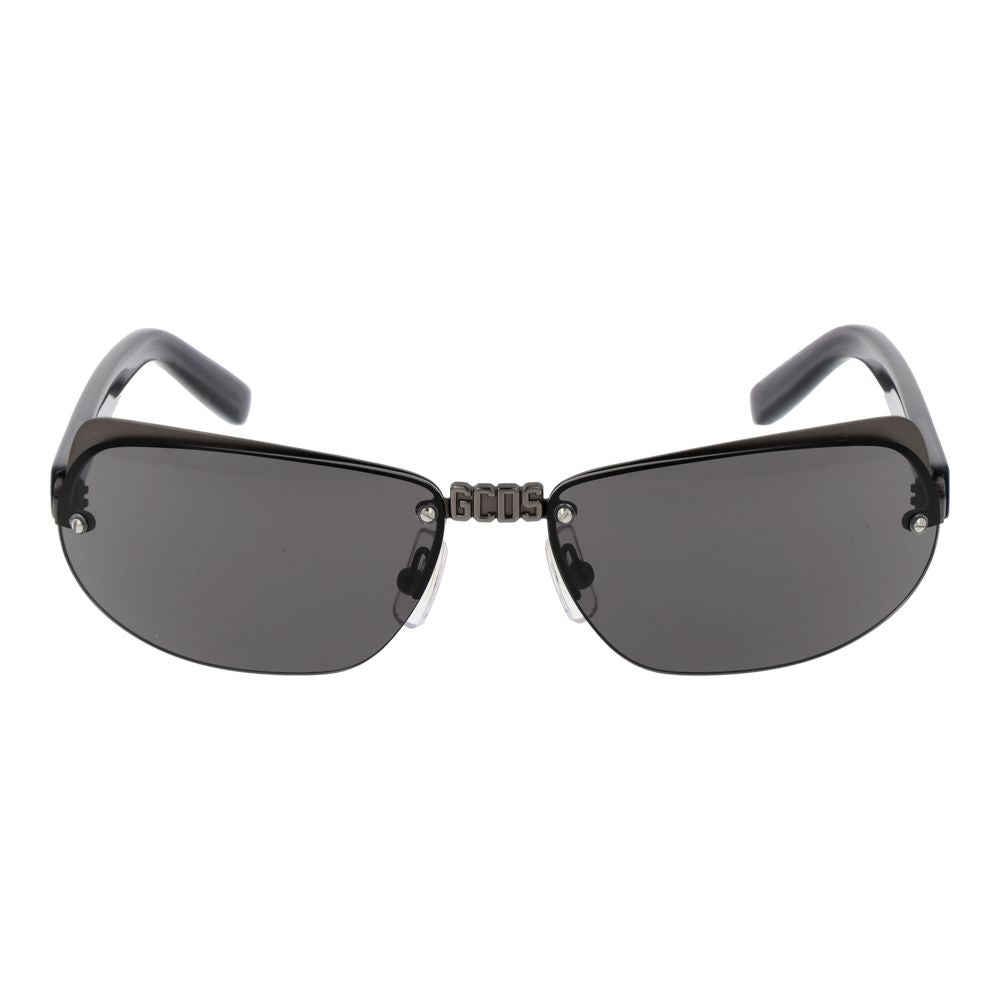 GCDS Gray Plastic  Sunglasses