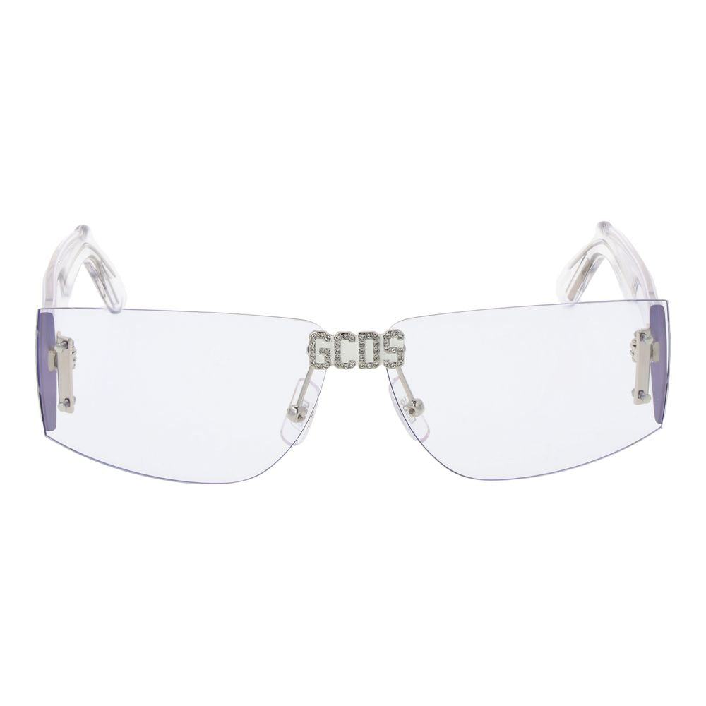 GCDS Transparent Plastic  Sunglasses