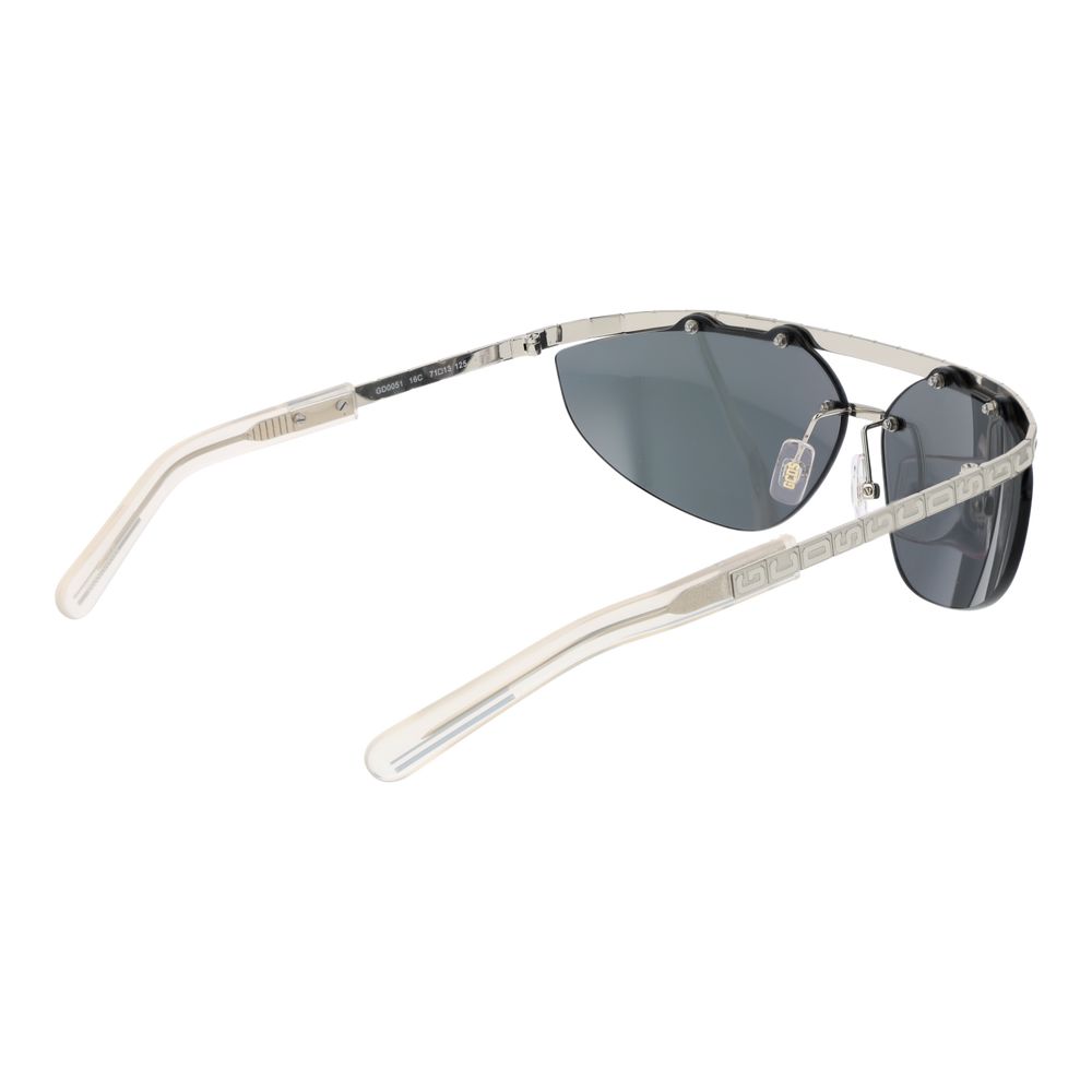 GCDS Silver Metal  Sunglasses