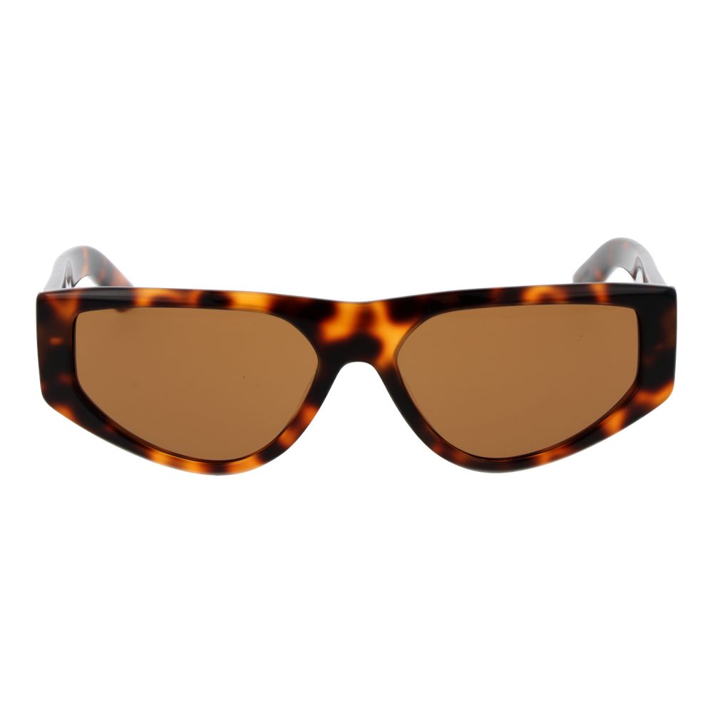 GCDS Brown Plastic Women's Sunglasses