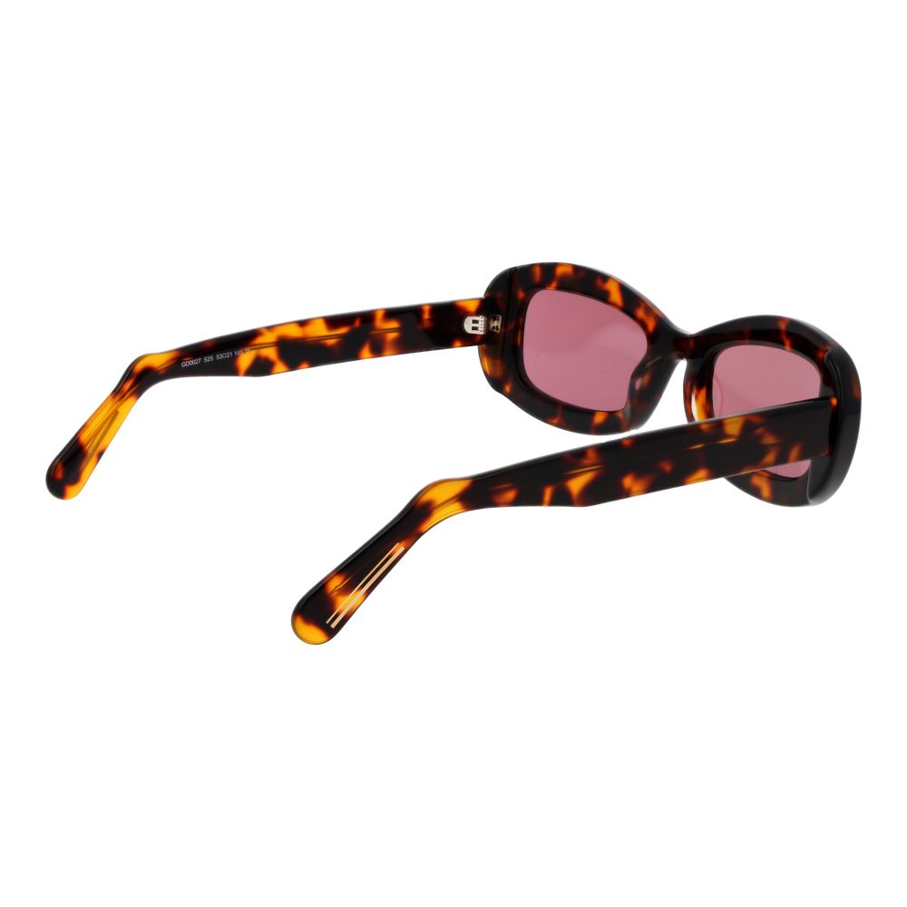 GCDS Brown Plastic  Sunglasses
