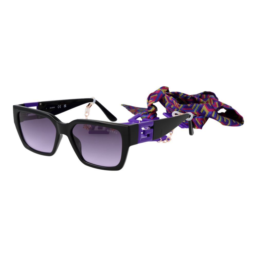 Guess Black Plastic  Sunglasses