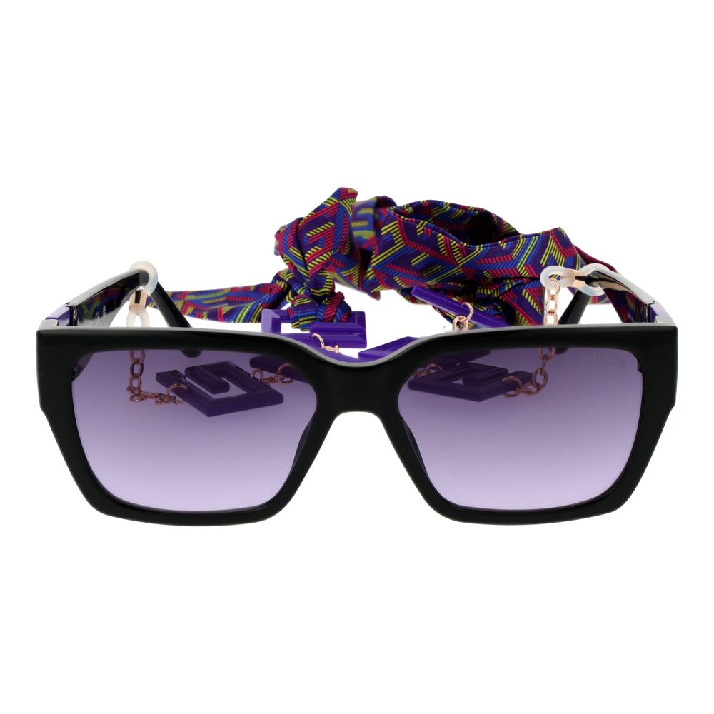 Guess Black Plastic  Sunglasses