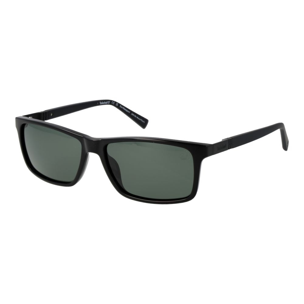 Timberland Black Plastic Men's Sunglasses