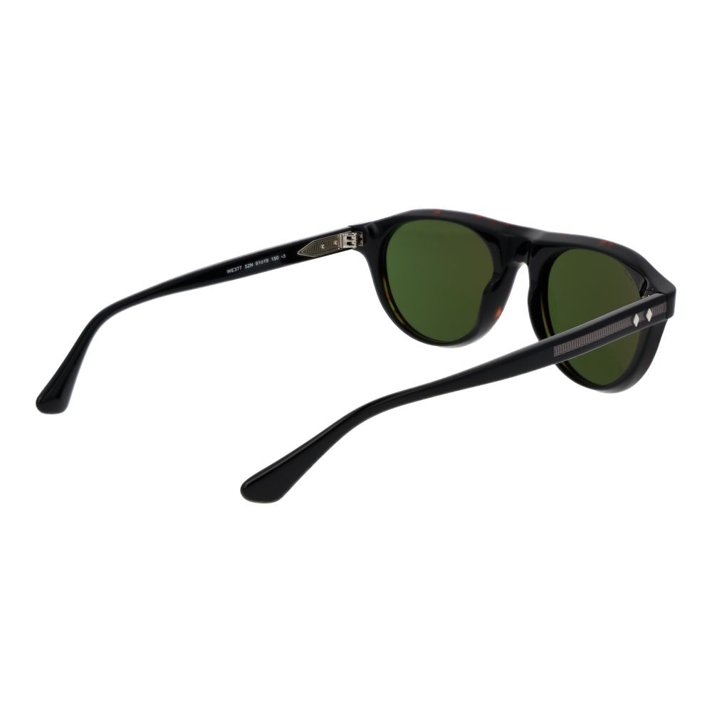 Web Brown Plastic Men's Sunglasses