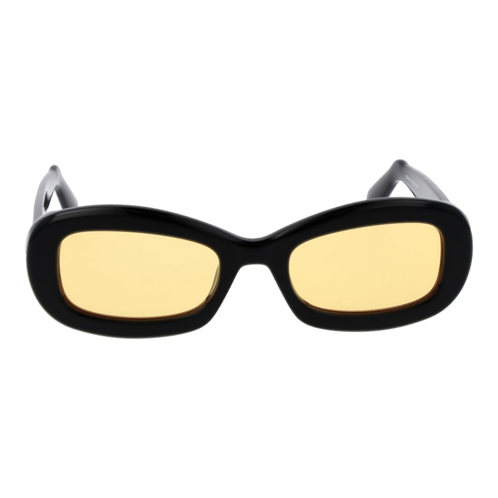GCDS Black Plastic  Sunglasses