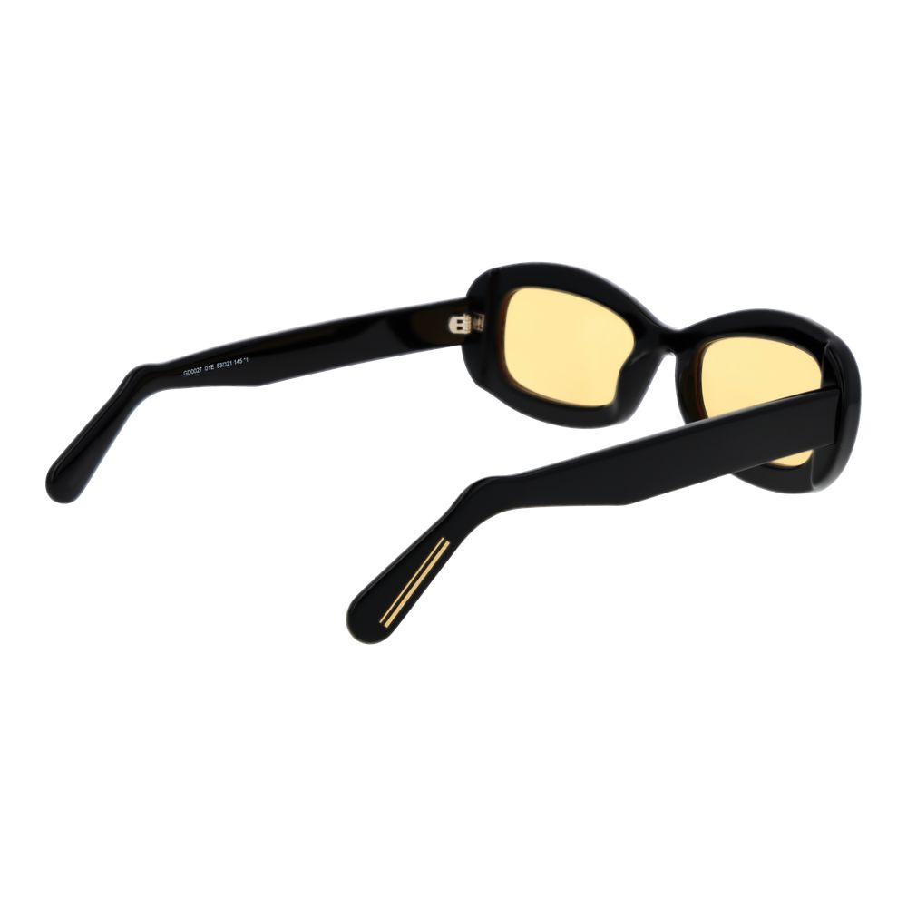 GCDS Black Plastic  Sunglasses
