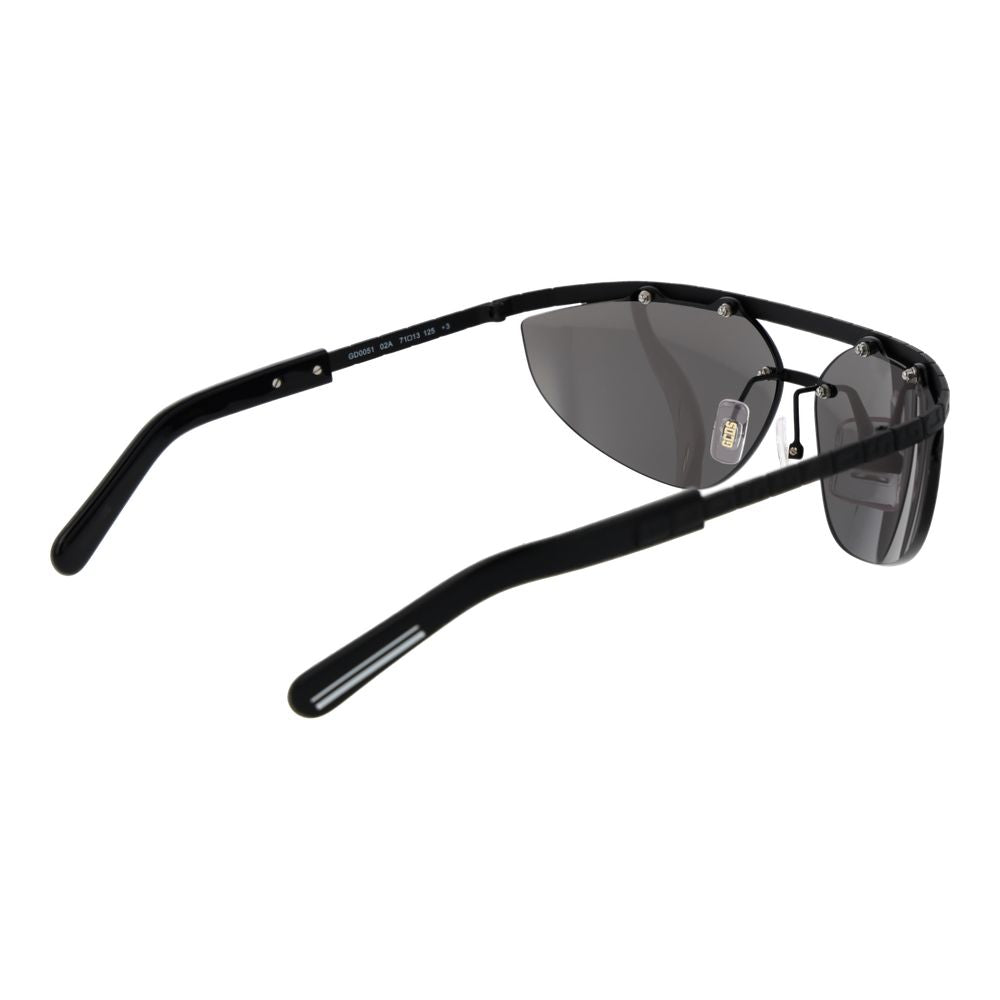 GCDS Black Metal  Sunglasses