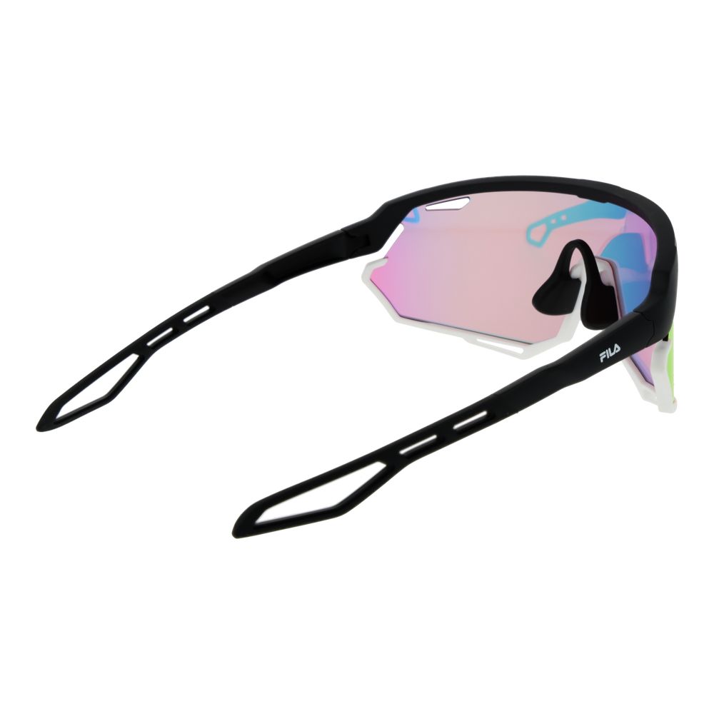 Fila Black Plastic Men's Sunglasses
