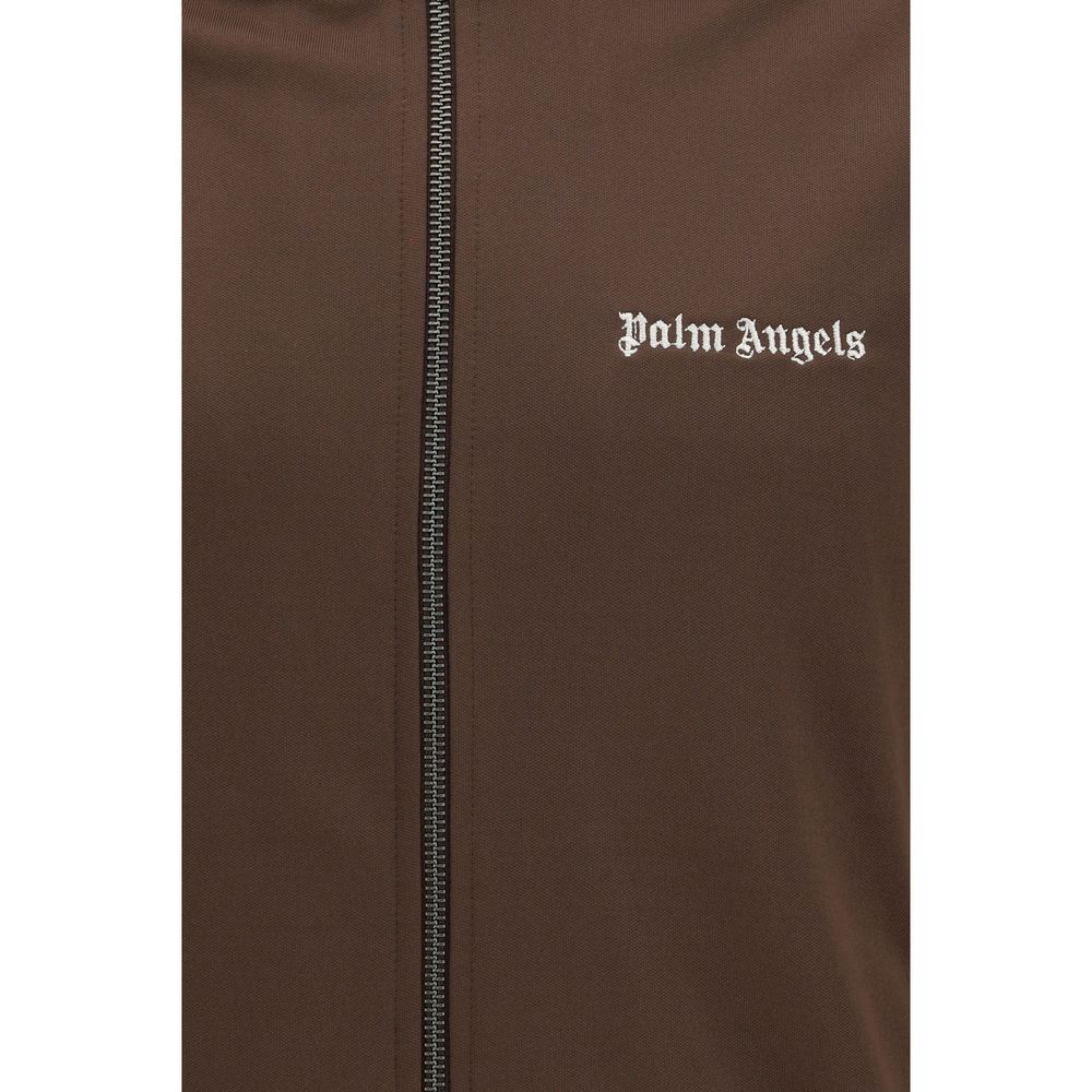 Palm Angels Brown Polyester Shell Men's Jacket