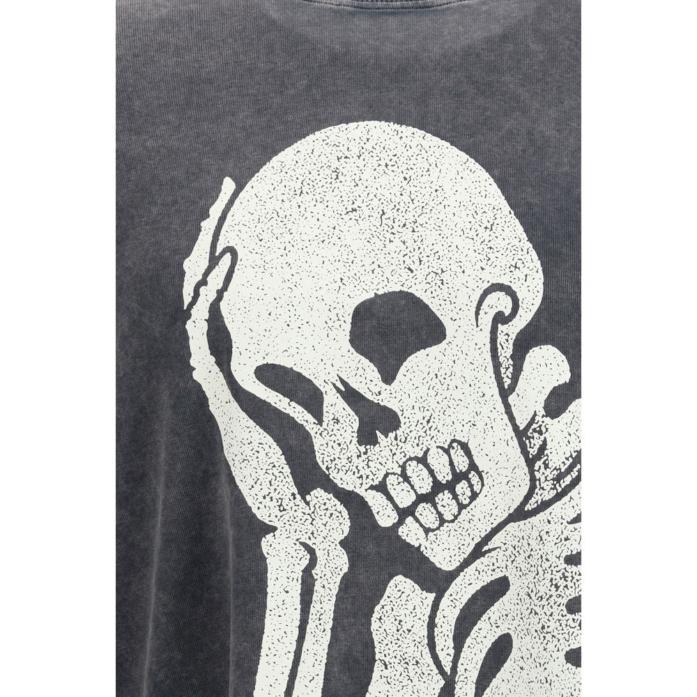 Palm Angels Black Cotton Men's Shirt