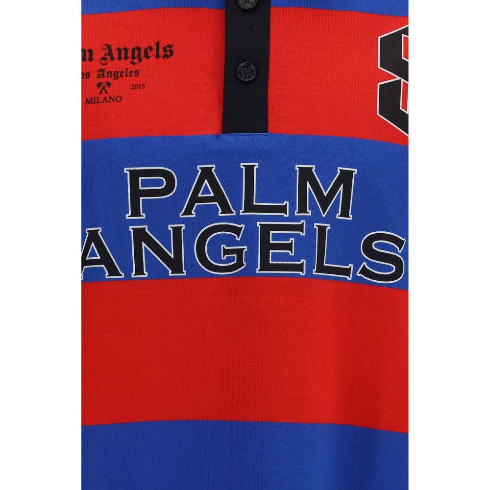Palm Angels Multicolor Cotton Polo Men's Shirt