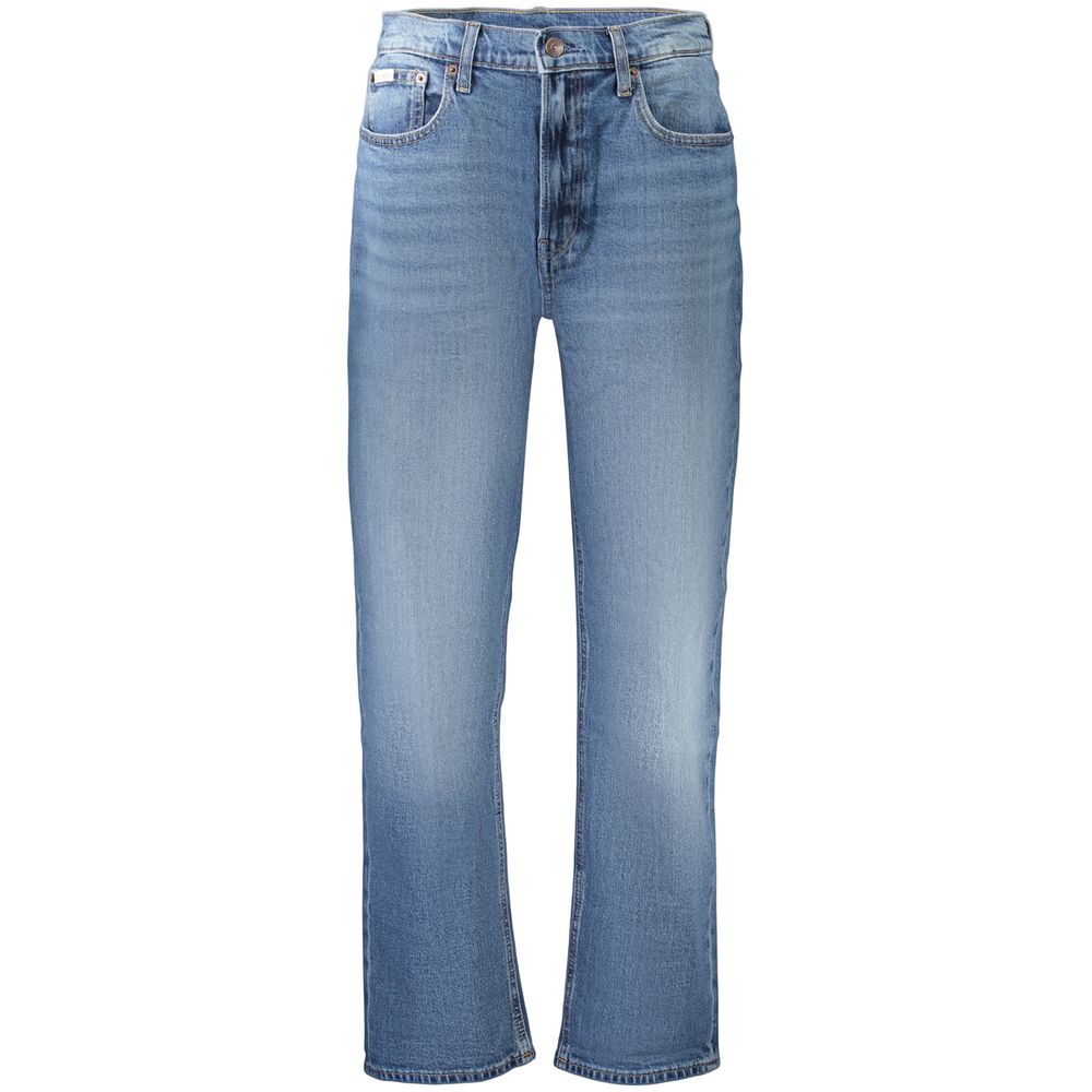 Calvin Klein Blue Cotton Women's Women's Jeans