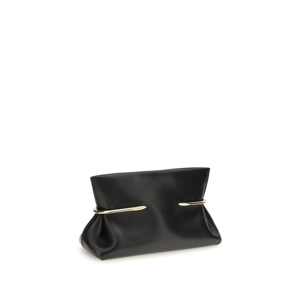 Givenchy Black Napa Leather / Calf Bos Taurus Clutch Women's Bag