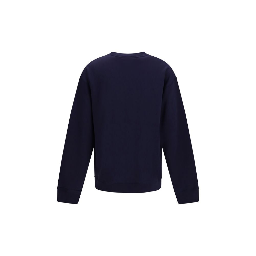 Balmain Blue Cotton Men's Sweatshirt