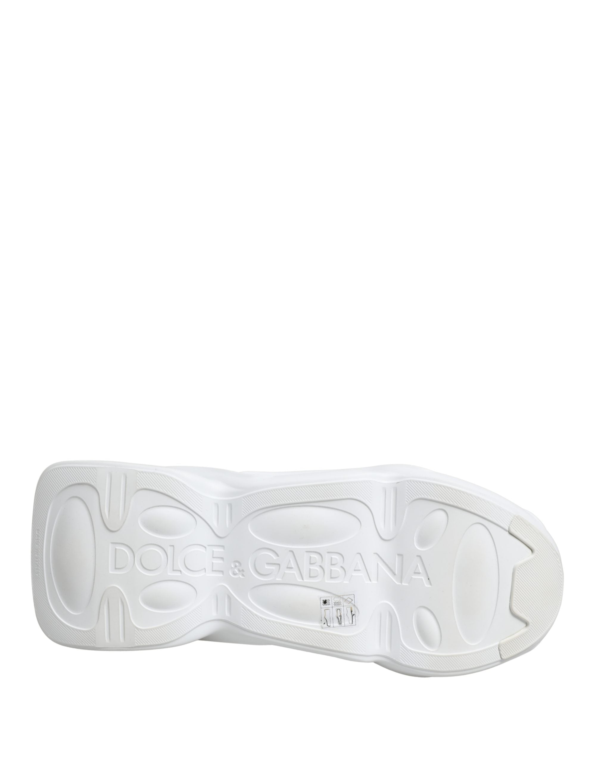 Dolce & Gabbana White Slip On Wave LowTop Sneakers Women's Shoes (Pre-Owned)