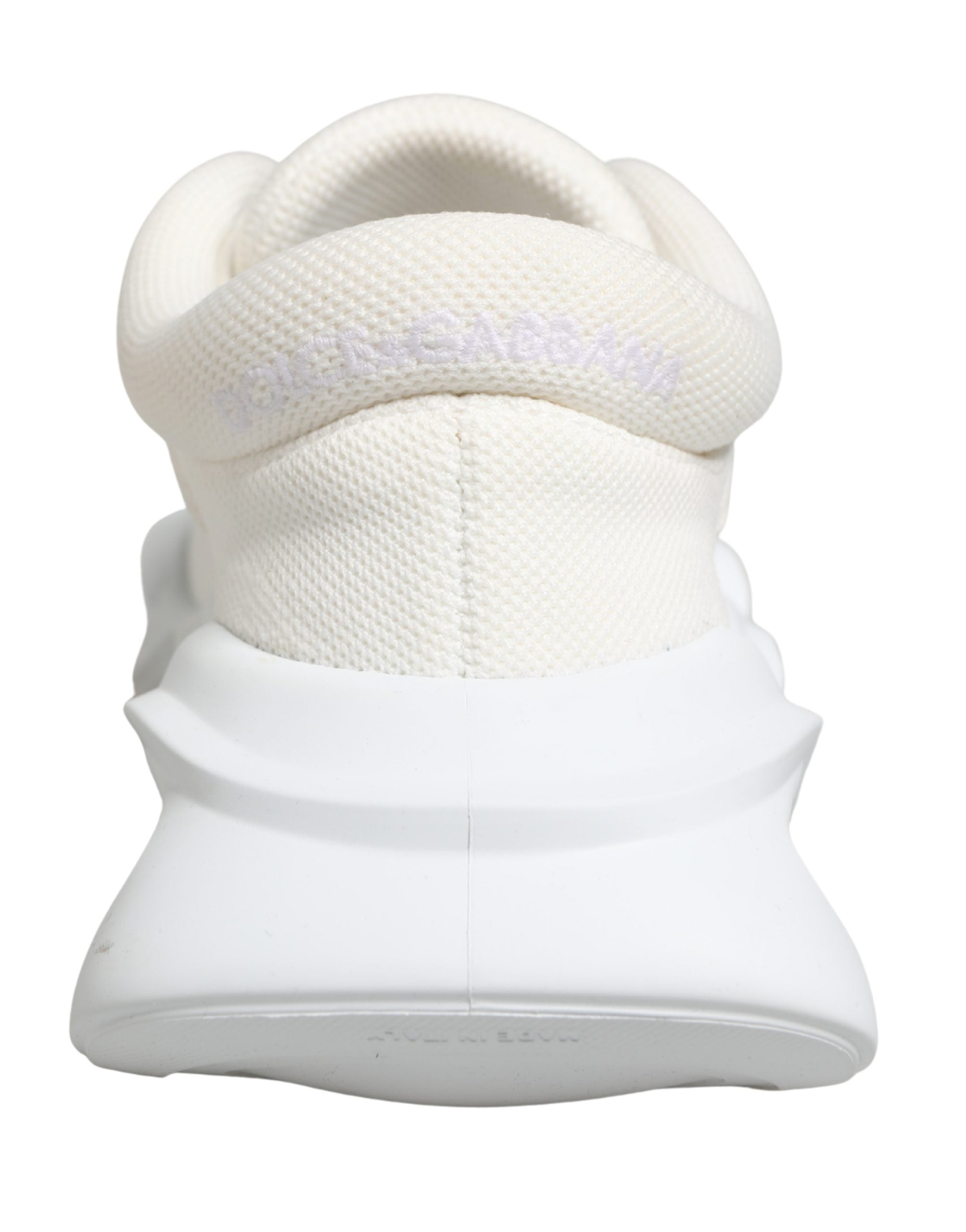 Dolce & Gabbana White Slip On Wave LowTop Sneakers Women's Shoes (Pre-Owned)