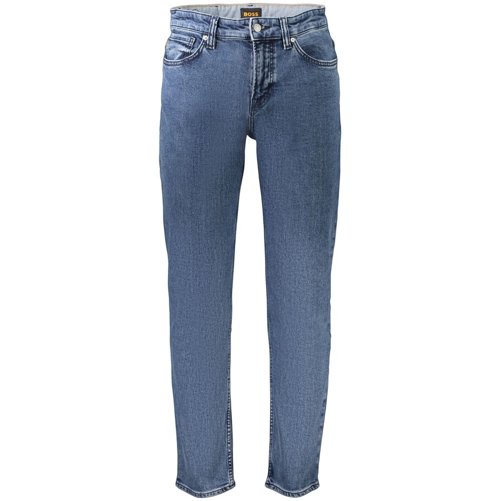 Hugo Boss Blue Cotton Men's Men's Jeans