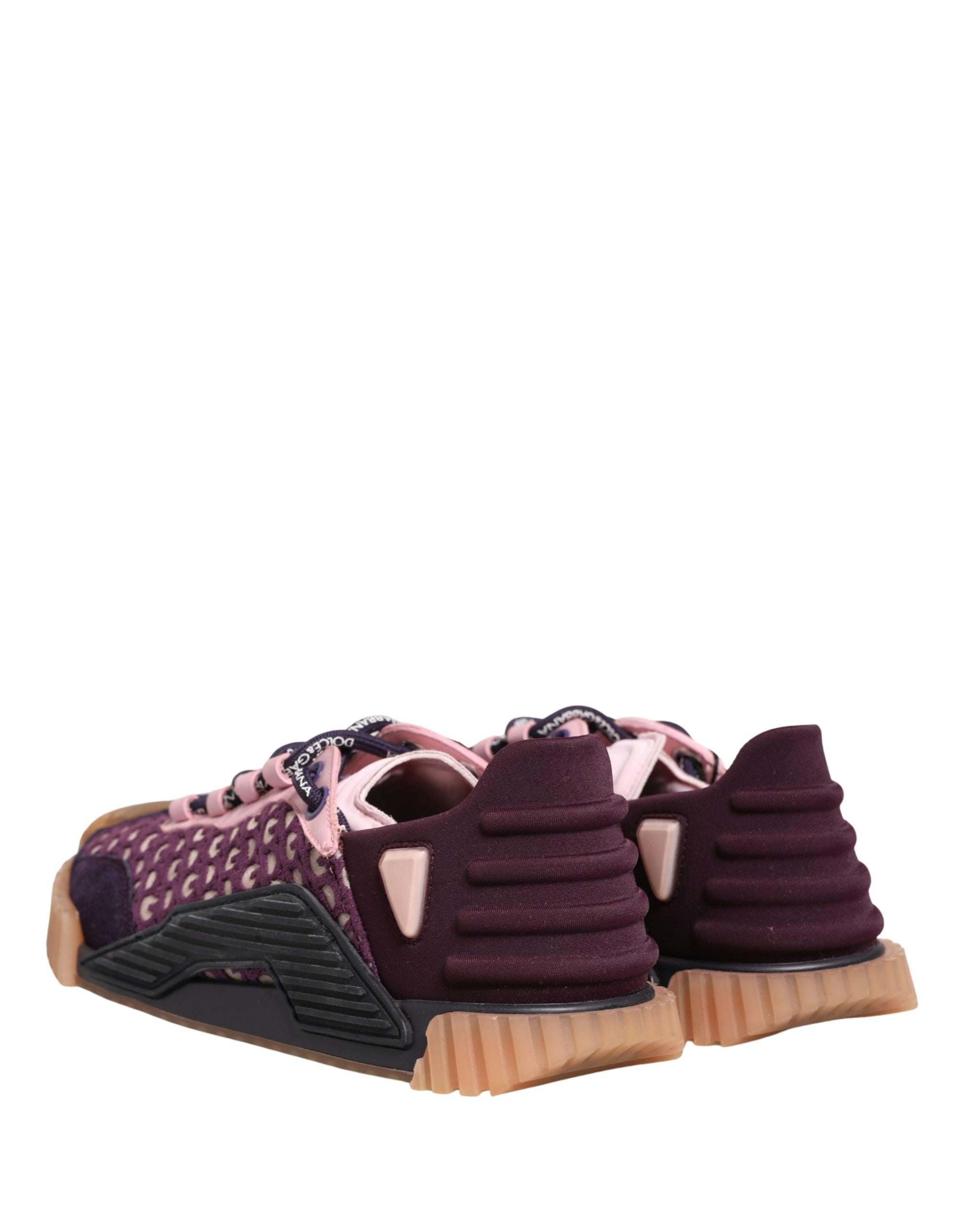 Dolce & Gabbana Multicolor Logo Low Top NS1 Sneakers Women's Shoes