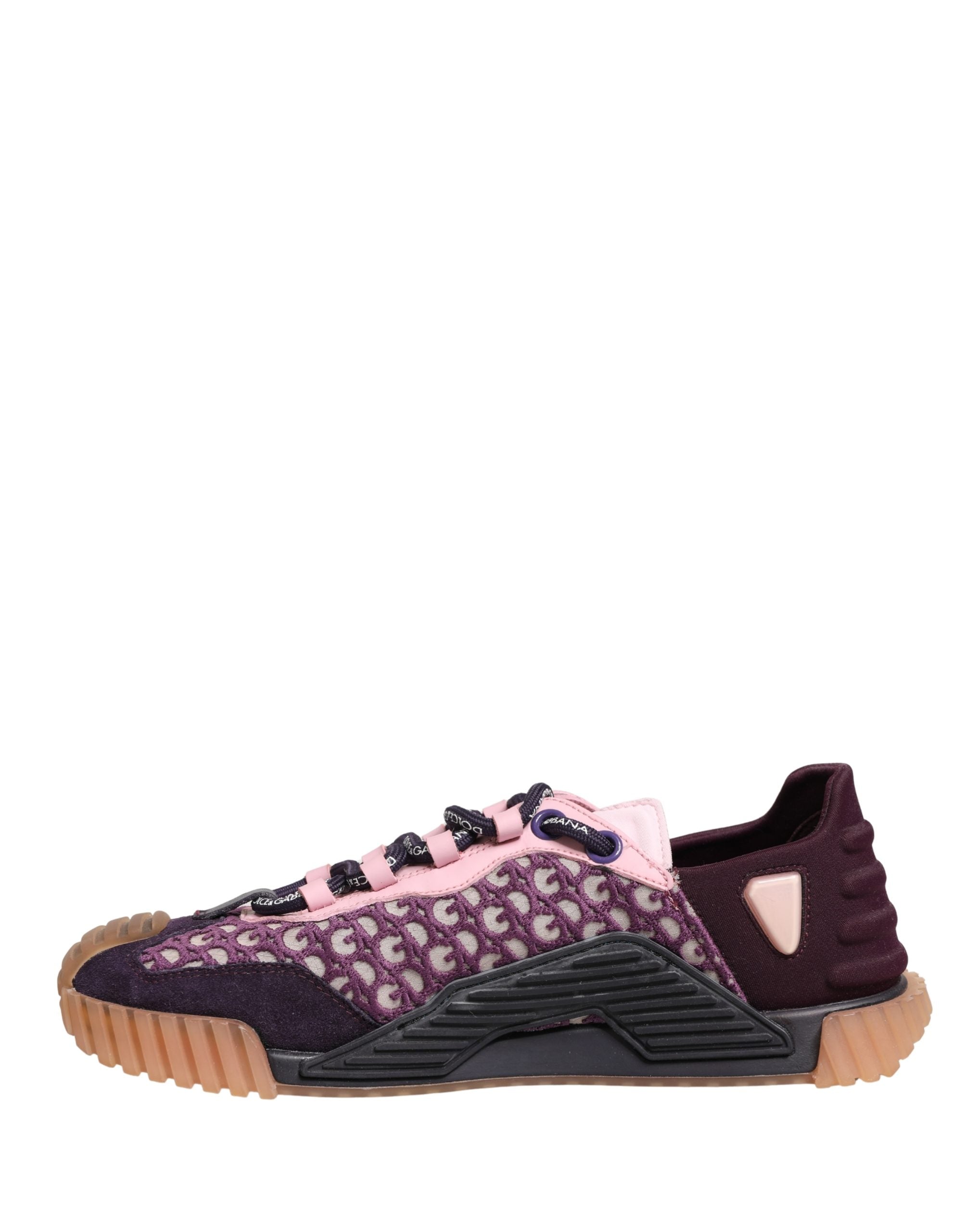 Dolce & Gabbana Multicolor Logo Low Top NS1 Sneakers Women's Shoes