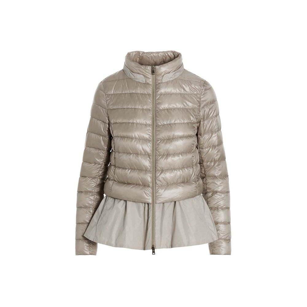 Herno Gray Polyamide Shell Women's Jacket