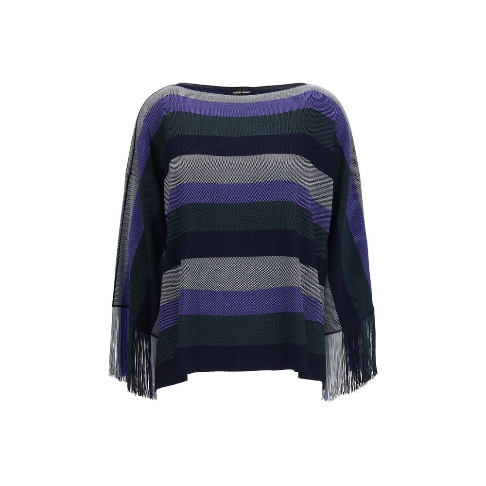 Giorgio Armani Multicolor Viscose Women's Sweatshirt