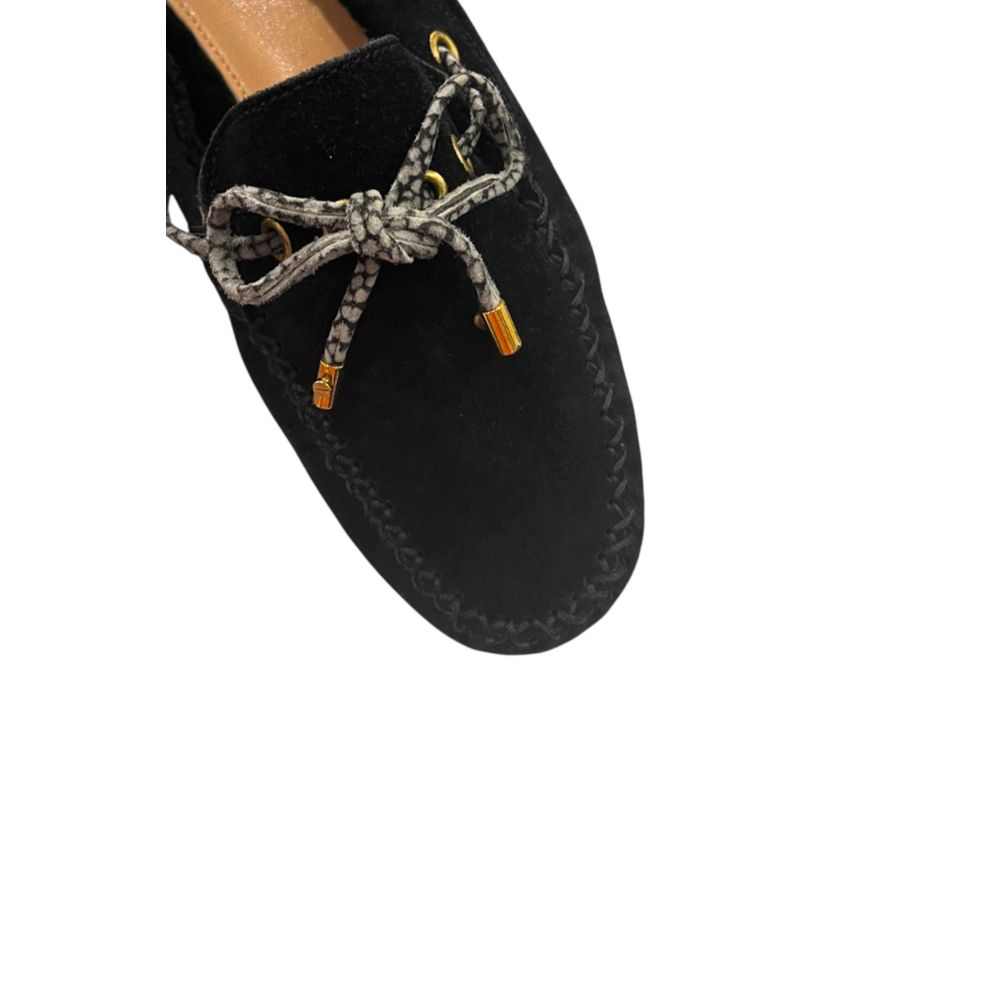 Borbonese Black Rubber Women Women's Loafer