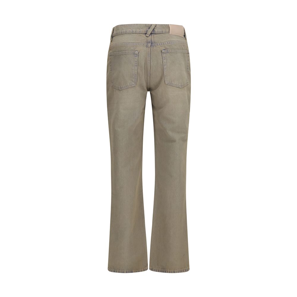 Our Legacy Bicolor Cotton Bootcut Men's Jeans
