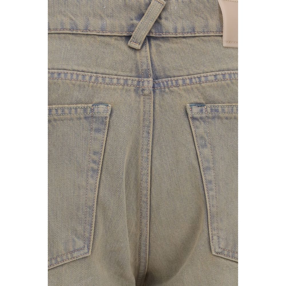 Our Legacy Bicolor Cotton Bootcut Men's Jeans