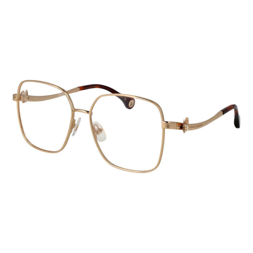 Carolina Herrera Gold Metal Glasses Women's (Frames)