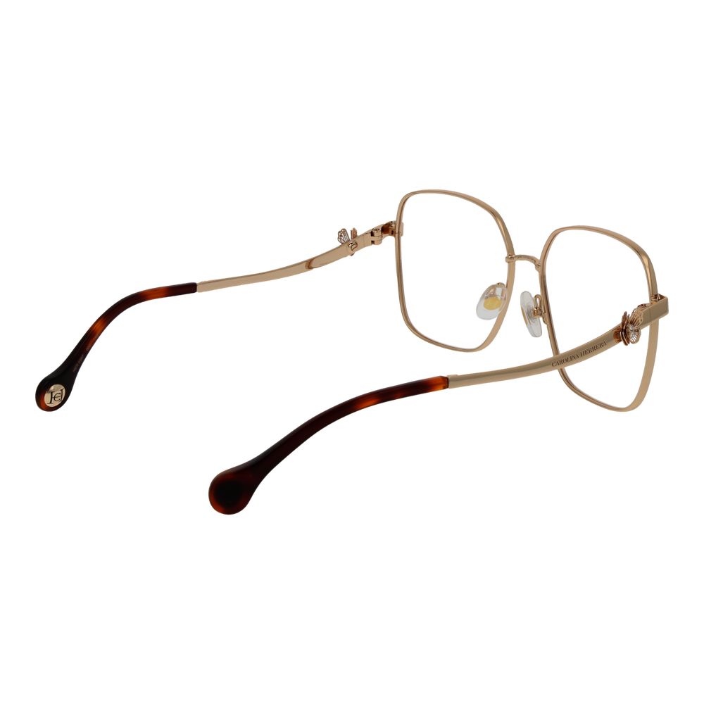 Carolina Herrera Gold Metal Glasses Women's (Frames)