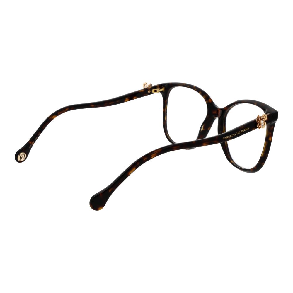Carolina Herrera Brown Acetate Glasses Women's (Frames)
