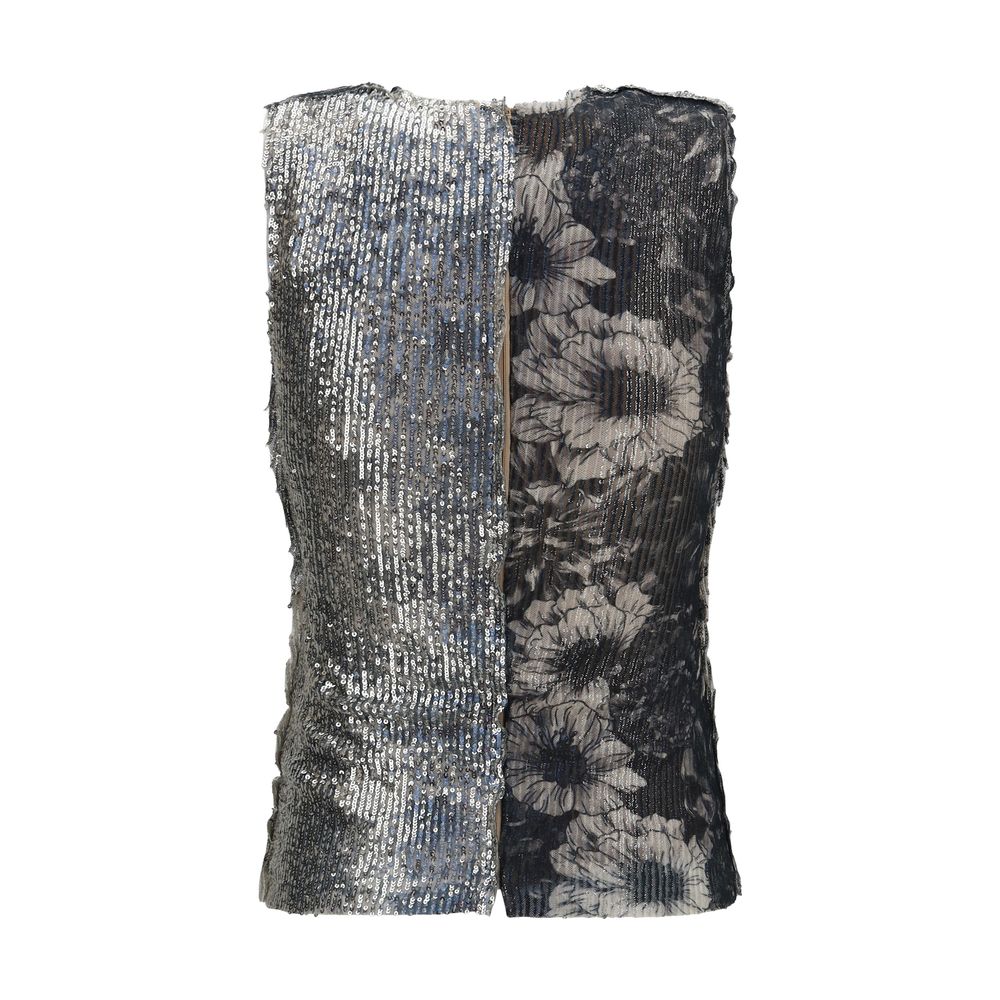 Maison Margiela Multicolor Polyamide Pattern Women's Shirt