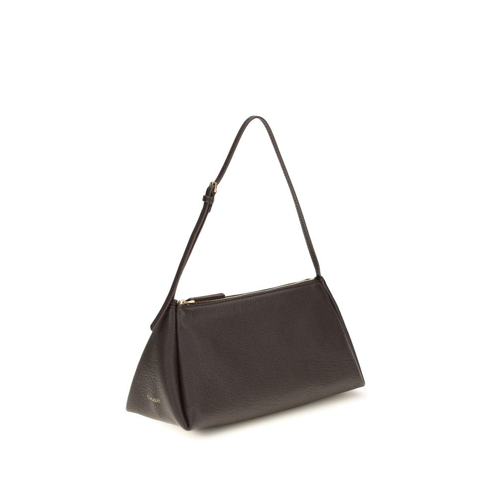 Calvin Klein Brown Calf Leather Bos Taurus Women's Handbag