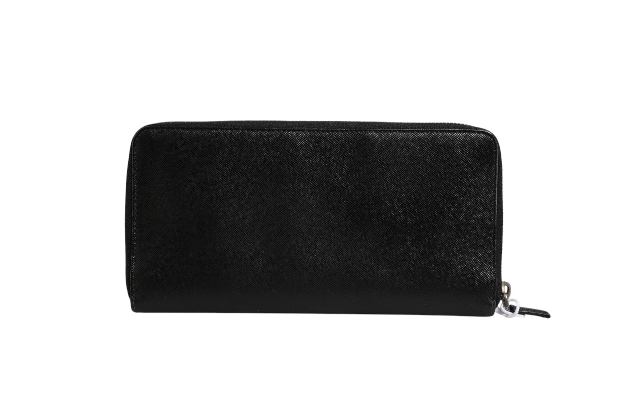 Prada Baltico Saffiano Leather Zip Travel Women's Wallet (Pre-Owned)